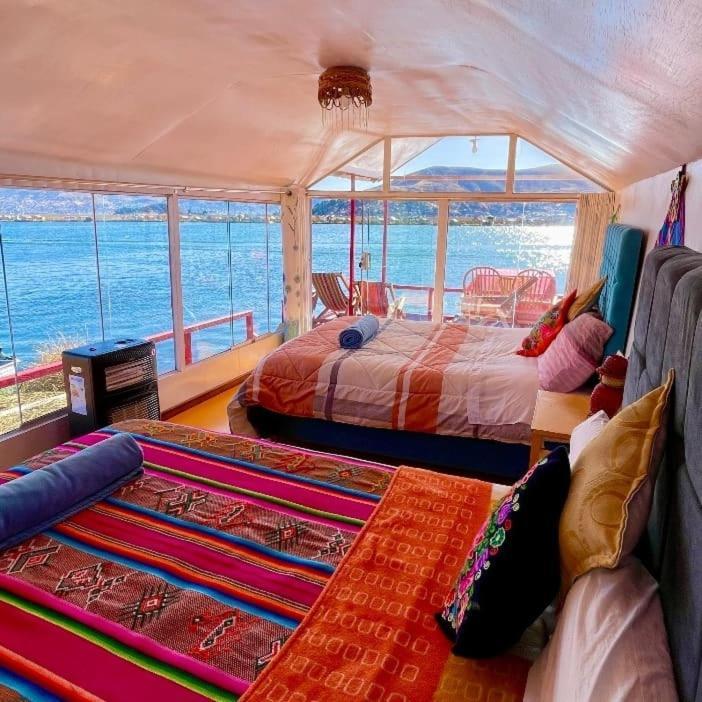 Uros Titicaca Coila Lodge ปูโน ภายนอก รูปภาพ